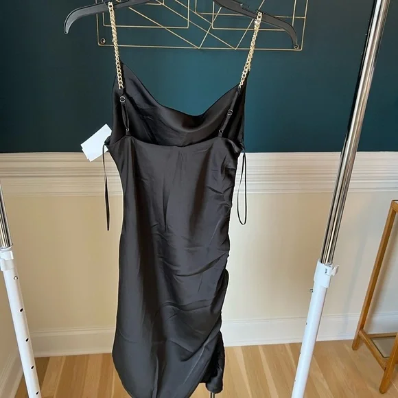 Astr Tricia Dress Black Revolve size small - Picture 5 of 6